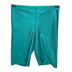 Modern Motion Bodywear Vintage 80s Lycra Bike Cycling Shorts Size Large